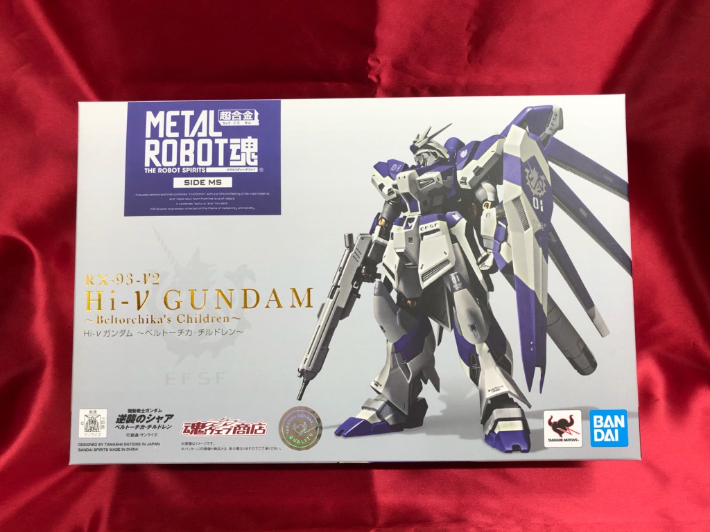 買取情報『バンダイのMETAL ​ROBOT魂 ​ ​RX-93-ν2 ​Hi-νガンダム