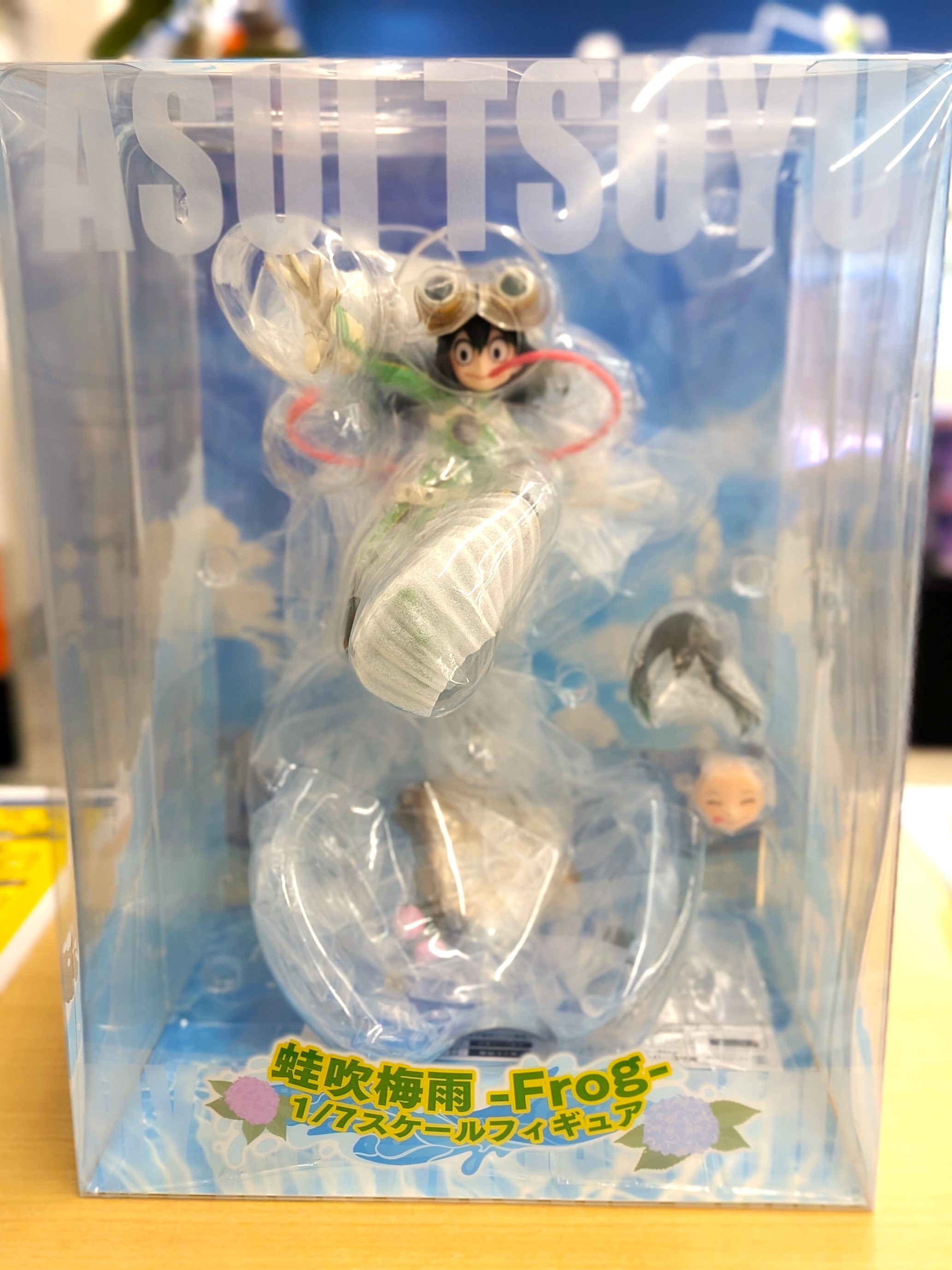 蛙吹梅雨-Frog-　1/7　フィギュア　スピリテイル　僕のヒーローアカデミア 僕のヒーローアカデミア 蛙吹梅雨-Frog- 1/7スケールフィギュア｜TAITO